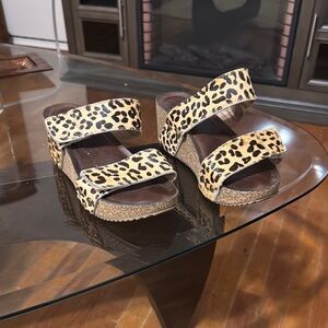 Women's Leopard Print Sandals